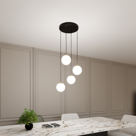Lampa wisząca ROYAL 4 BL 1243/4 EMIBIG