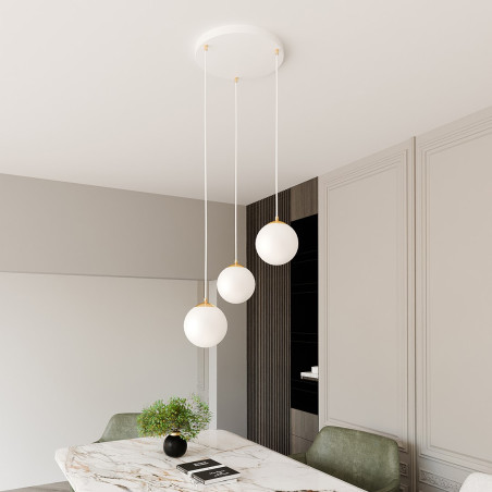 Lampa wisząca ROYAL 3 WH 1244/3 EMIBIG
