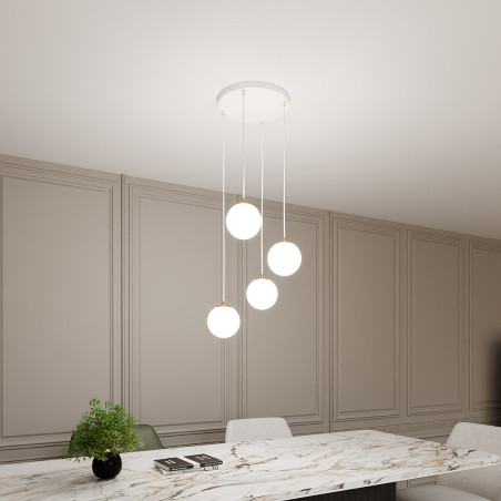Lampa wisząca ROYAL 4 WH 1244/4 EMIBIG