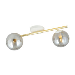 Lampa sufitowa  SPLENDI 2 WH GRAFIT 1247/2 EMIBIG