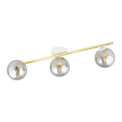 Lampa sufitowa  SPLENDI 3 WH GRAFIT 1247/3 EMIBIG