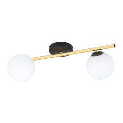 Lampa sufitowa  SPLENDI 2 BL OPAL 1248/2 EMIBIG