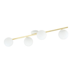 Lampa sufitowa  SPLENDI 4 WH OPAL 1249/4 EMIBIG