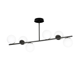 Lampa sufitowa  BIOR 6 BLACK 1020/6 EMIBIG