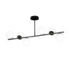 Lampa sufitowa  BIOR 6 BLACK 1020/6 EMIBIG