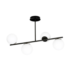 Lampa sufitowa  BIOR 4 BLACK 1020/4 EMIBIG