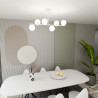 Lampa sufitowa  BIOR 6 WHITE 1021/6 EMIBIG