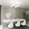 Lampa sufitowa  BIOR 6 WHITE 1021/6 EMIBIG