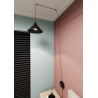 Lampa wisząca ABRAMO 1 BLACK 160/1 EMIBIG