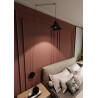 Lampa wisząca ABRAMO 1 BLACK 160/1 EMIBIG