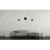 Lampa wisząca ABRAMO 2 BLACK 160/2 EMIBIG