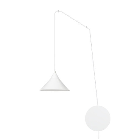 Lampa wisząca ABRAMO 1 WHITE 159/1 EMIBIG