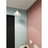 Lampa wisząca ABRAMO 1 WHITE 159/1 EMIBIG