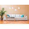Lampa wisząca ABRAMO 3 WHITE 159/3 EMIBIG
