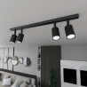 Lampa sufitowa FLASH 4 BLACK 1312/4 EMIBIG
