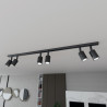 Lampa sufitowa FLASH 6 BLACK 1312/6 EMIBIG