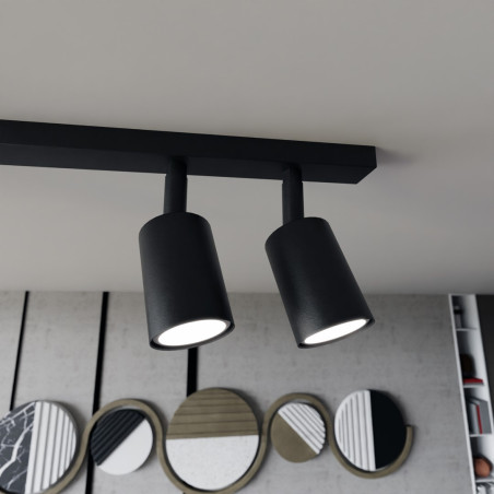 Lampa sufitowa FLASH 6 BLACK 1312/6 EMIBIG