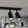 Lampa sufitowa FLASH 6 BLACK 1312/6 EMIBIG
