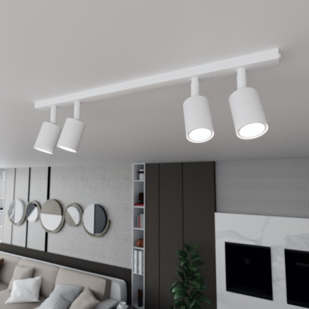 Lampa sufitowa FLASH 4 WHITE 1313/4 EMIBIG