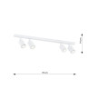 Lampa sufitowa FLASH 4 WHITE 1313/4 EMIBIG
