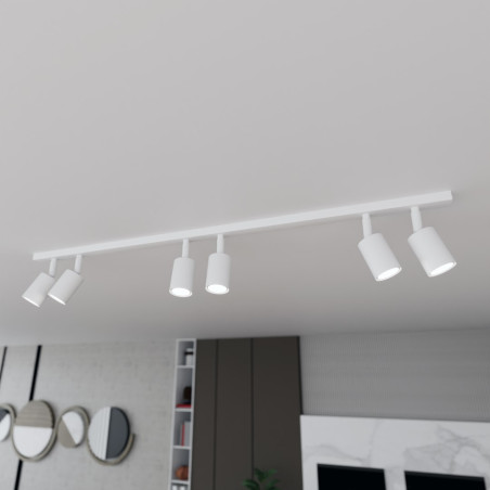 Lampa sufitowa FLASH 6 WHITE 1313/6 EMIBIG