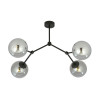 Lampa sufitowa  SPACE 4 BLACK/GRAFIT 1134/4 EMIBIG