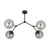 Lampa sufitowa  SPACE 4 BLACK/GRAFIT 1134/4 EMIBIG