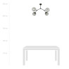 Lampa sufitowa  SPACE 4 BLACK/GRAFIT 1134/4 EMIBIG