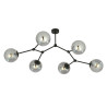 Lampa sufitowa  SPACE 6 BLACK/GRAFIT 1134/6 EMIBIG