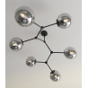 Lampa sufitowa  SPACE 6 BLACK/GRAFIT 1134/6 EMIBIG