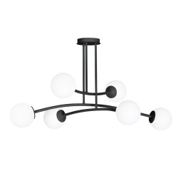 Lampa sufitowa  HALLDOR 6 BLACK 1024/6 EMIBIG