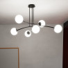 Lampa sufitowa  HALLDOR 6 BLACK 1024/6 EMIBIG