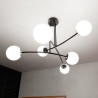 Lampa sufitowa  HALLDOR 6 BLACK 1024/6 EMIBIG