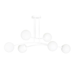 Lampa sufitowa  HALLDOR 6 WHITE 1025/6 EMIBIG