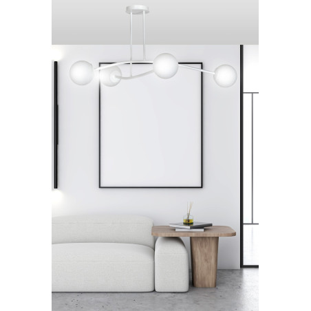 Lampa sufitowa  HALLDOR 6 WHITE 1025/6 EMIBIG