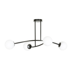 Lampa sufitowa  HALLDOR 4 BLACK 1024/4 EMIBIG