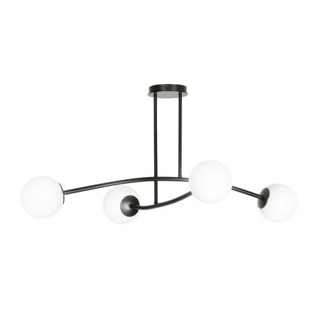 Lampa sufitowa  HALLDOR 4 BLACK 1024/4 EMIBIG