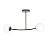 Lampa sufitowa  HALLDOR 2 BLACK 1024/2 EMIBIG