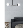 Lampa sufitowa  HALLDOR 2 BLACK 1024/2 EMIBIG
