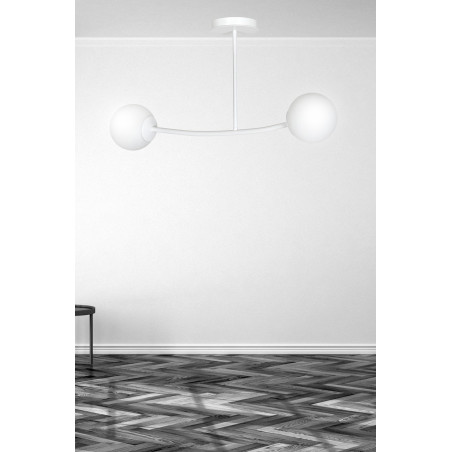 Lampa sufitowa  HALLDOR 2 WHITE 1025/2 EMIBIG