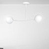 Lampa sufitowa  HALLDOR 2 WHITE 1025/2 EMIBIG