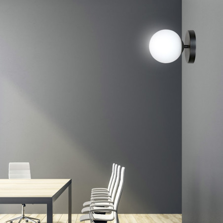Kinkiet HALLDOR K1 BLACK 1024/K1 EMIBIG