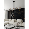 Lampa wisząca  ROSSI 8 BL GRAFIT 875/8 EMIBIG