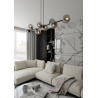 Lampa wisząca  ROSSI 8 BL GRAFIT 875/8 EMIBIG