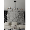 Lampa wisząca  ROSSI 8 BL GRAFIT 875/8 EMIBIG
