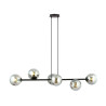 Lampa wisząca  ROSSI 6 BL GRAFIT 875/6 EMIBIG