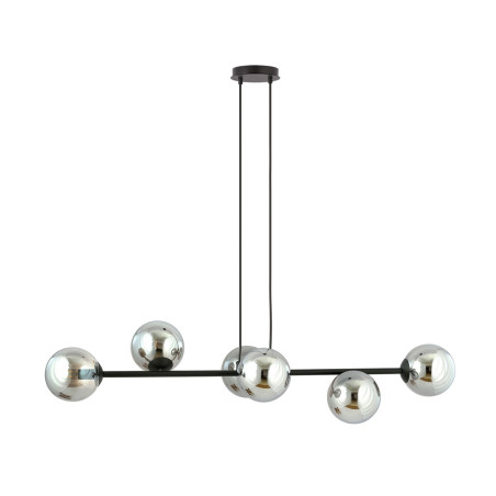 Lampa wisząca  ROSSI 6 BL GRAFIT 875/6 EMIBIG