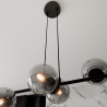 Lampa wisząca  ROSSI 6 BL GRAFIT 875/6 EMIBIG