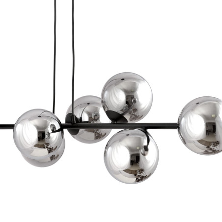 Lampa wisząca  ROSSI 6 BL GRAFIT 875/6 EMIBIG