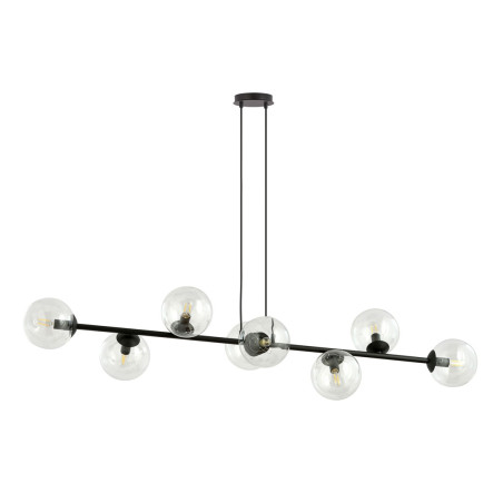 Lampa wisząca  ROSSI 8 BL TRANSPARENT 874/8 EMIBIG
